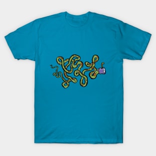 snorkeling water snake T-Shirt